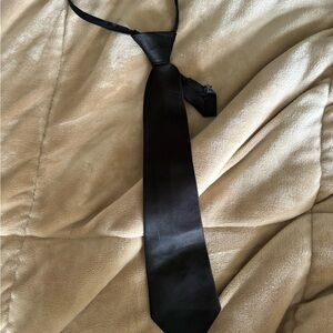 Sleek Black Necktie